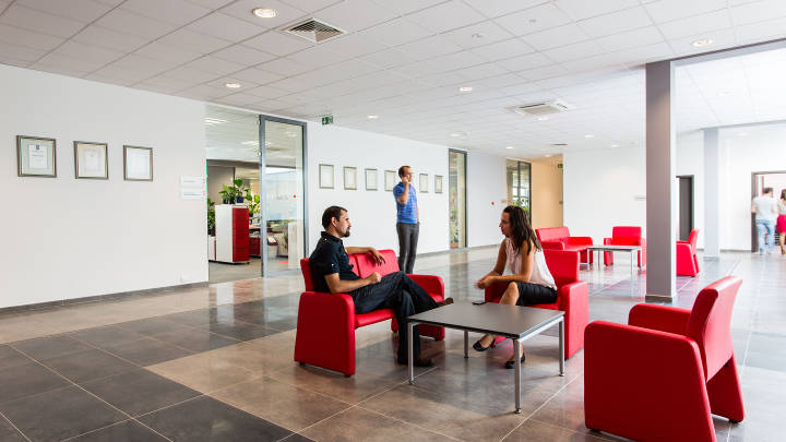 Atmosphère relaxante au sein des espaces de détente des bureaux