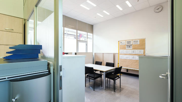 Bureaux de Bosch mis en lumière par Philips