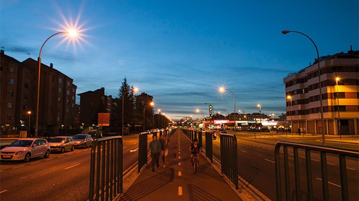 Les routes de Palencia, de nuit