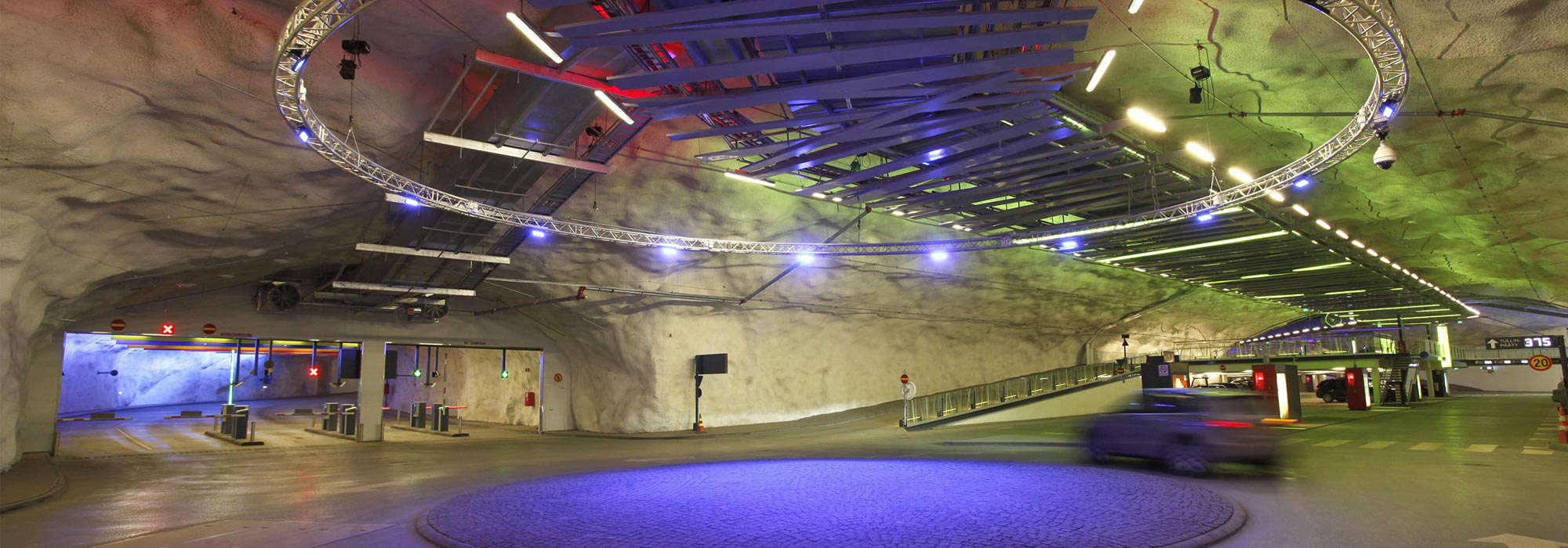 Parking souterrain P-Hamppi