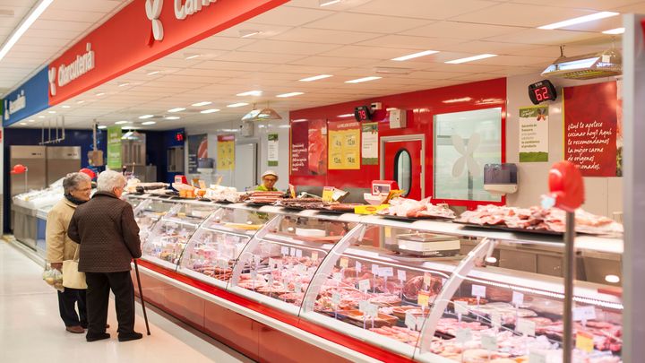 image de luminaires UV-C Philips pour les magasins d’alimentation