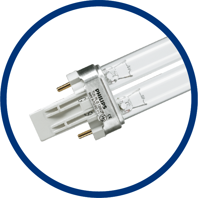 Image d’une lampe de désinfection par UV-C