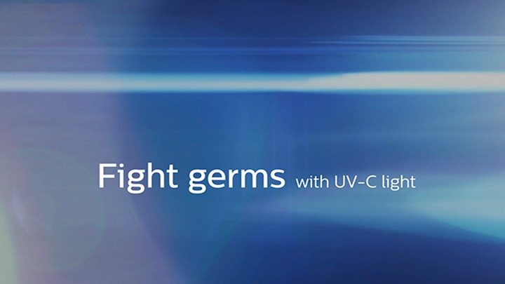 Vidéo sur la désinfection par UV-C de Philips