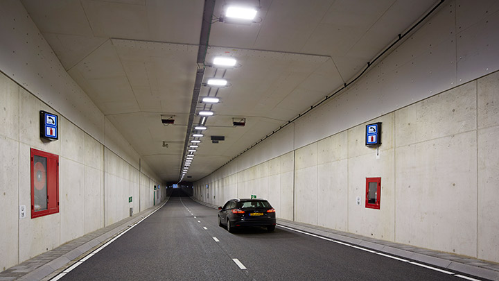 Contrôle du tunnel