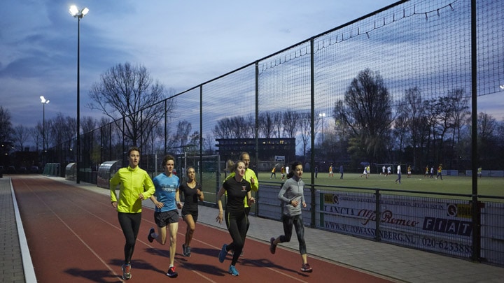 OptiVision LED floodlight - sports fields and courts